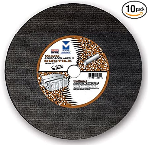 Mercer Abrasives 606040 Cut-Off Wheel 14 In x 1/8 In