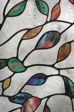 02-3021 Window Film New Leaf Deco