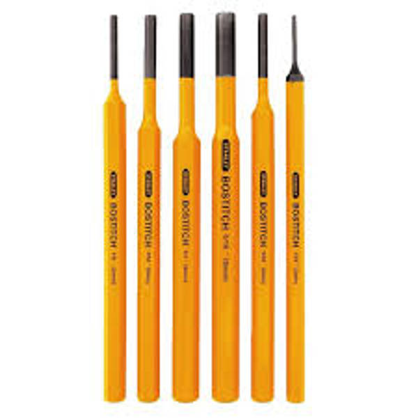 STANLEY-BOSTITCH 16-021 Pin Punch Set 6 Piece