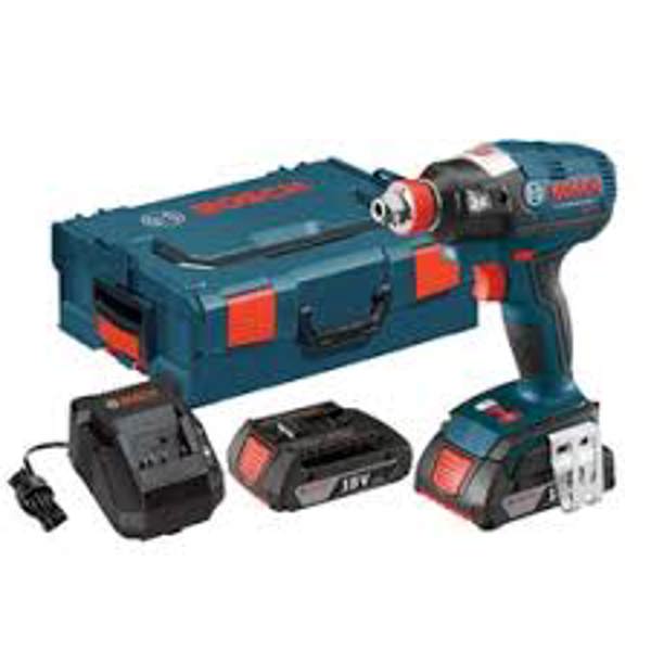 BOSCH IDH182-02L Impact Driver Kit 18 Volt Brushless Socket Ready with Charger and Battery