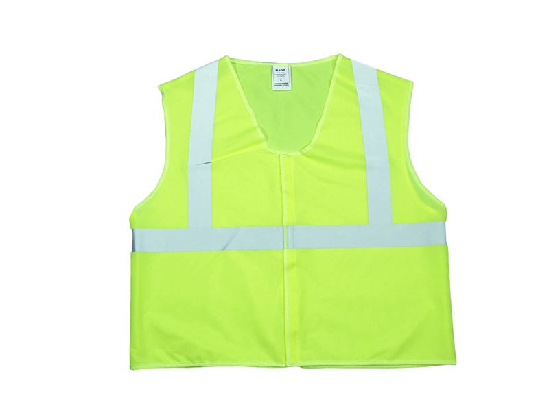 Mutual Industries 16327-0005 Safety Vest 2XL Lime ANSI Closeout