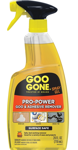 Weiman Products LLC 2080A Spray Gel Adhesive Remover 24 Oz Pro-Power Goo and Adhesive Remover