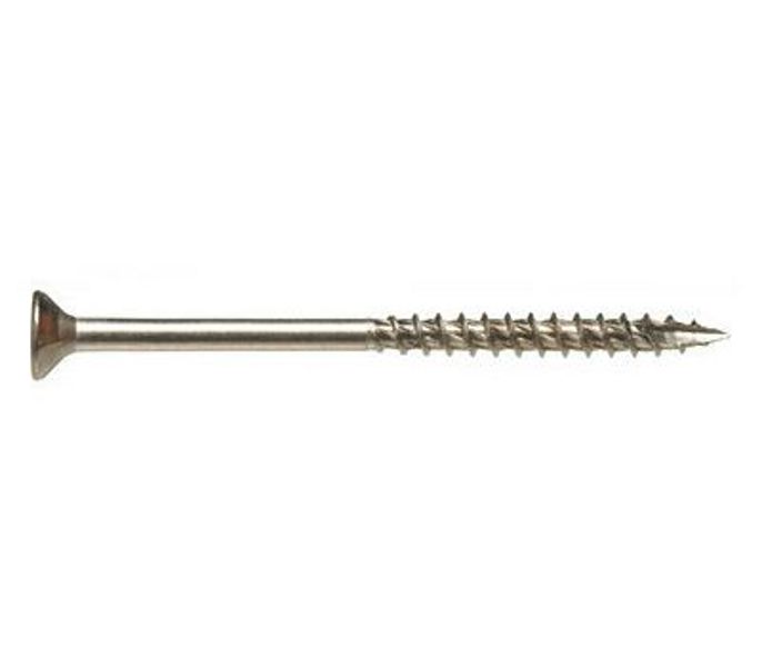 Hillman Group 48626 Wood Screw 9 X 2 In 5 Lb Power Pro Exterior Stainless Steel Star Outdoor Self-Drilling