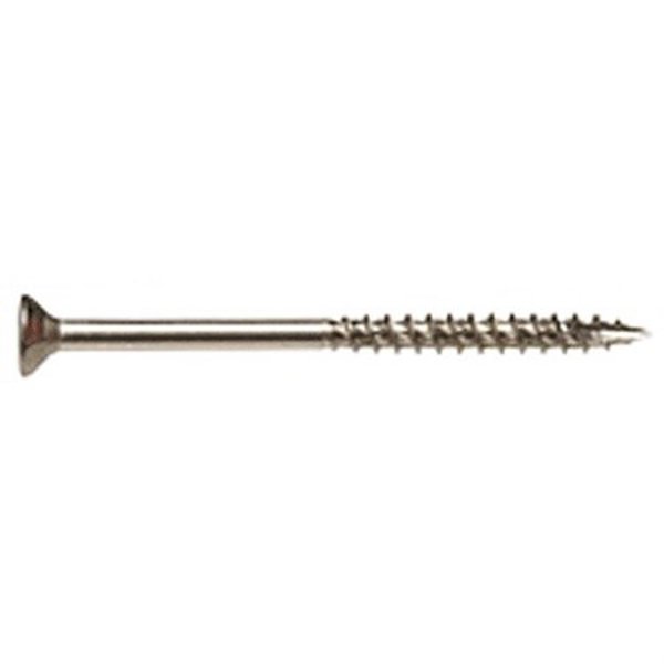 Hillman Group 48627 Deck Screw 2.5 In #10 5 Lb Exterior Stainless Steel Trim 7x3 Square Drive