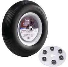 408RBPU32 16 In Flat Free Wheelbarrow Wheel