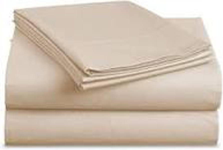 JK Linens FCAFEAUL Full Sheet Set T200 100% Microfiber Café Au Lait