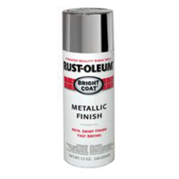 Rust-Oleum 7718830 Metallic Spray Paint 11 Oz Chrome Rust Preventative