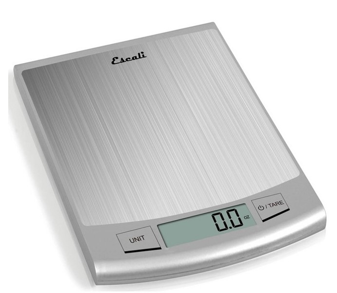 Escali 2210S Digital Scale 22 lb Capacity High Capacity Stainless Steel
