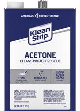 GAC18 1 Gal Acetone Thinner