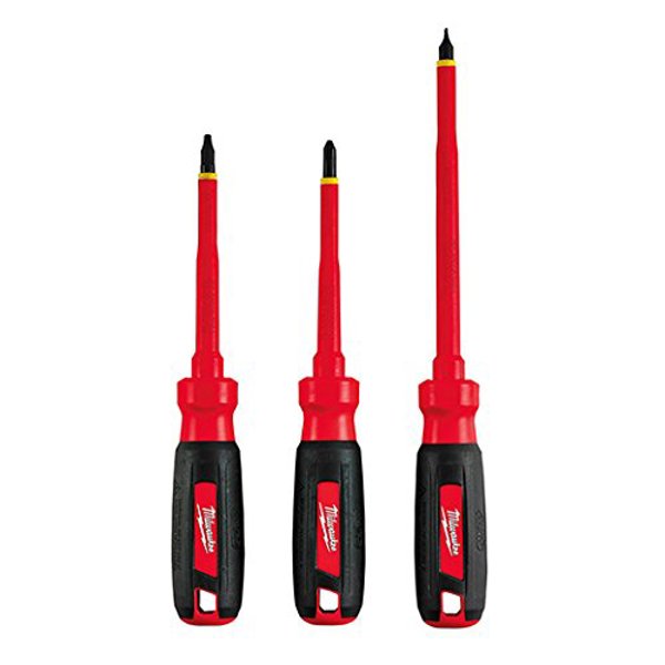 Milwaukee 48-22-2202 Insulated Screwdriver 3 Piece Set