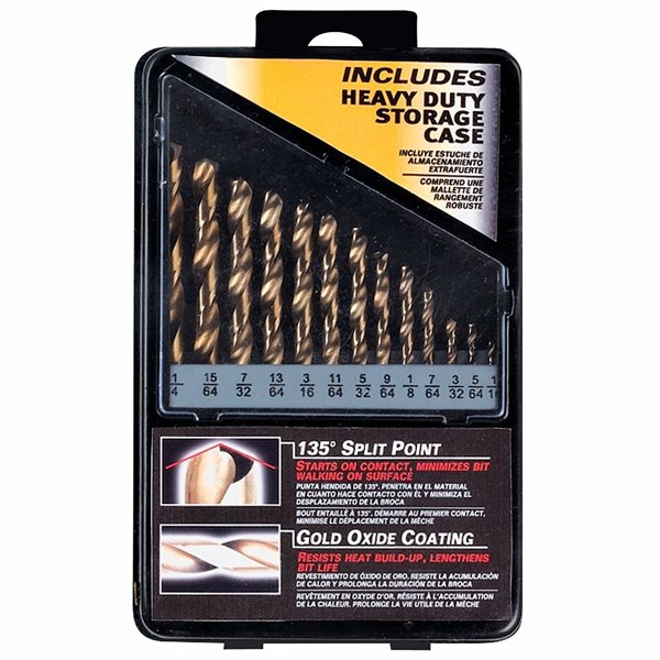 SKIL 98013 Bit Set 13 Piece Gold Oxide Steel Durable Precision