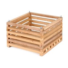 52730 Square 10 In Vanda Cedar Wood Planter
