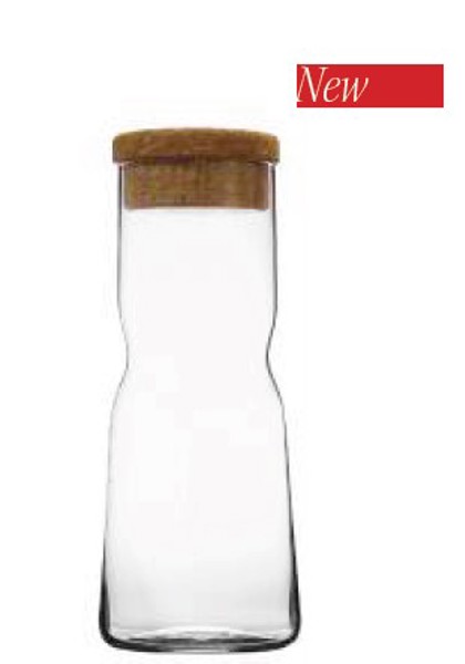 Hospitality Glass Brands HGK20010-001 Carafe 33.8 Oz 10 In x 3.75 In