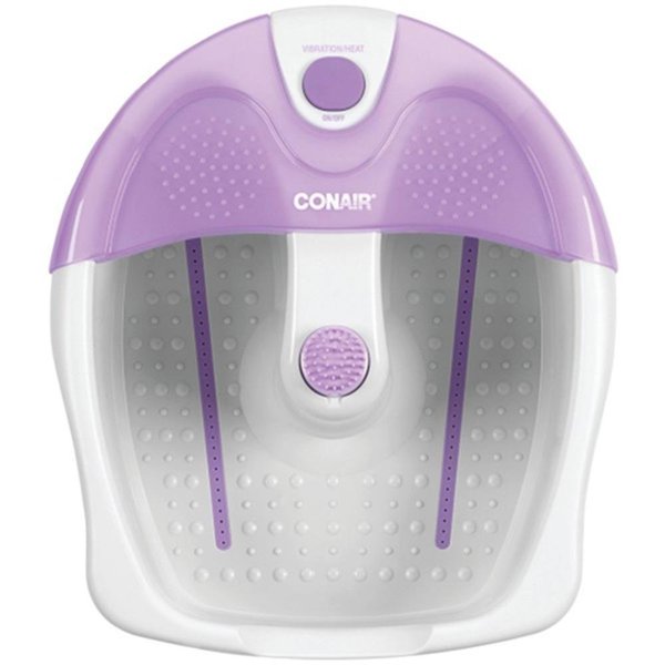 Conair FB3 Foot Spa Bath with Vibration and Heat Massager Home Therapy