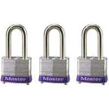 3TRILF 1-1/2 In Steel Body Padlock