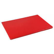 57361805 18x24x1/2 In Red Cutting Board