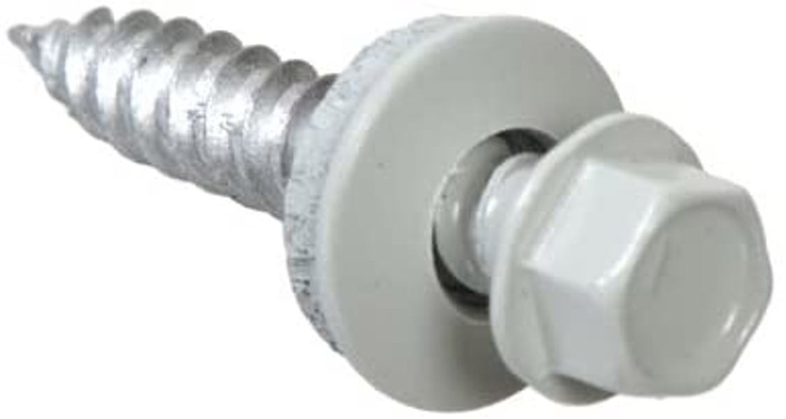 Hillman Group 47728 Sheet Screw 10X2 White