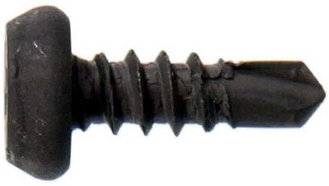 Hillman Group 47182 Framing Screws #7x7/16 In Self-Drilling Pin Pan Head 1 Lb Black Phosphate