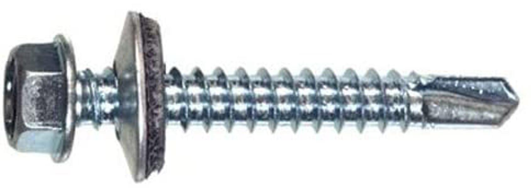 Hillman Group 47263 Self-Drilling Screws 12-14 X 1 Zinc