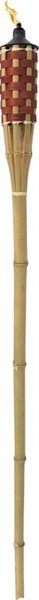 Seasonal Trends Y2568 Classic Bamboo Torch 5 Ft Oil Burning Fiberglass and Metal