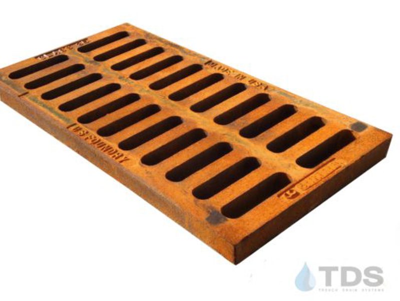 Island Plumbing Distributors USF 6118-1224 Cast Iron Grate 12x24x1-1/2 Traffic