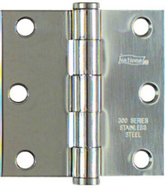 N276-980 National Hardware NAT 276-980 Door Hinges Residential Stainless Steel