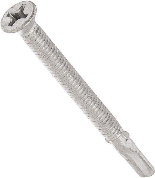 Hillman Group 560671 Screw 12-24 X 2-1/2 Hex Washer Head Phillips Flat