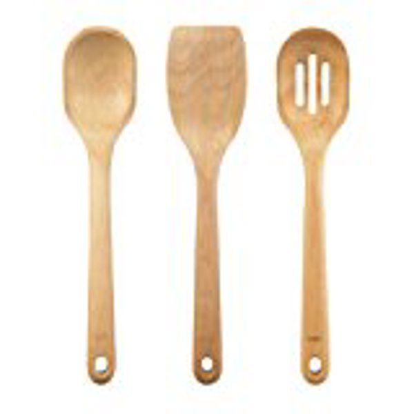 OXO INTERNATIONAL 1256080 Wooden Utensil Set 3 Piece