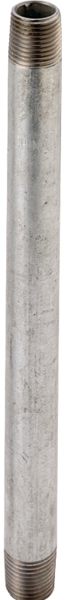 ProSource GN3/4X72-S Galvanized Pipe Nipple 3/4 In x 72 In