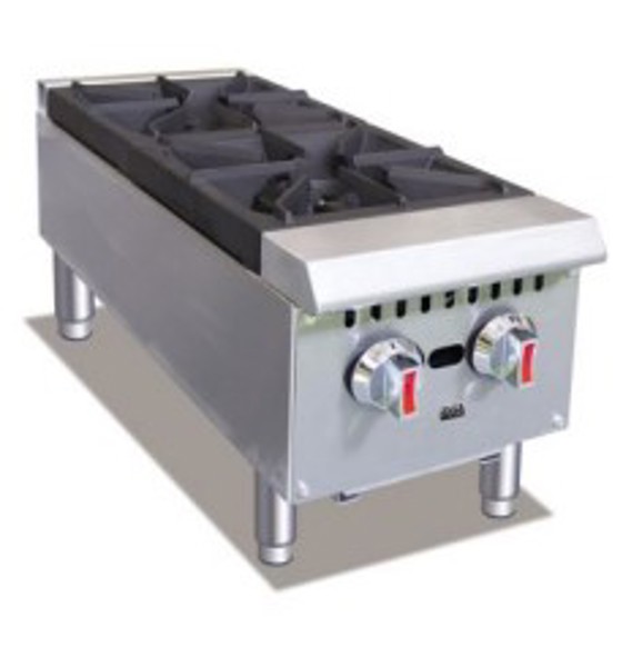 Heavy Duty System HDSCTH-12 Countertop Hot Plate 12 In Wide 50000 BTU LP