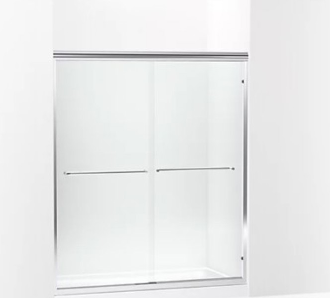 Kohler 5475-59S-G05 Finesse Shower Door 60 In 54-5/8 In to 59-5/8 In x 69-3/4 In