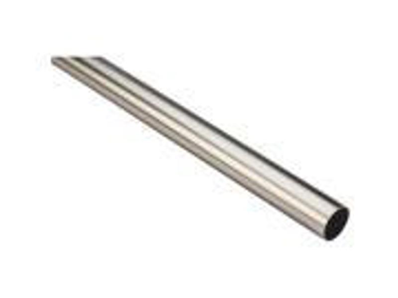 National Hardware S822 Rod Closet 6 Foot Nickel Finish Durable Steel