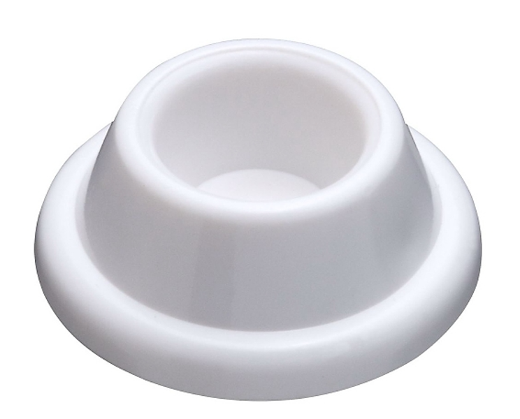 National Hardware N215-897 Door Stop 1.9 In Diameter Plastic White