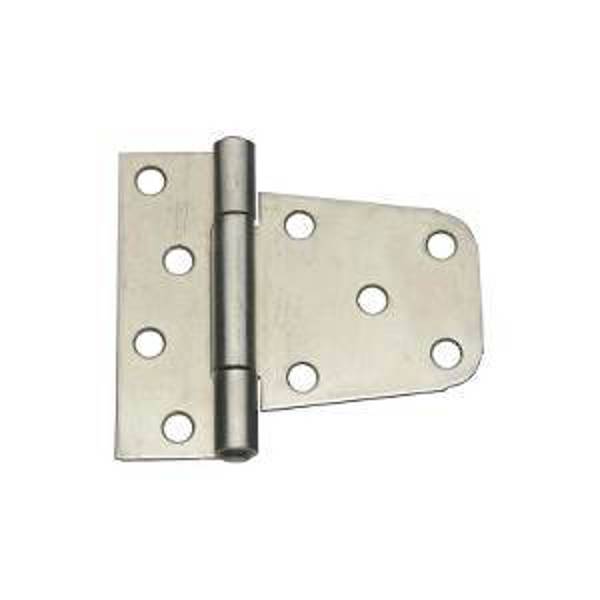 National Hardware N223875 Gate Hinge 3.5 Inch Steel Zinc Tight Pin 48 lb Load Capacity