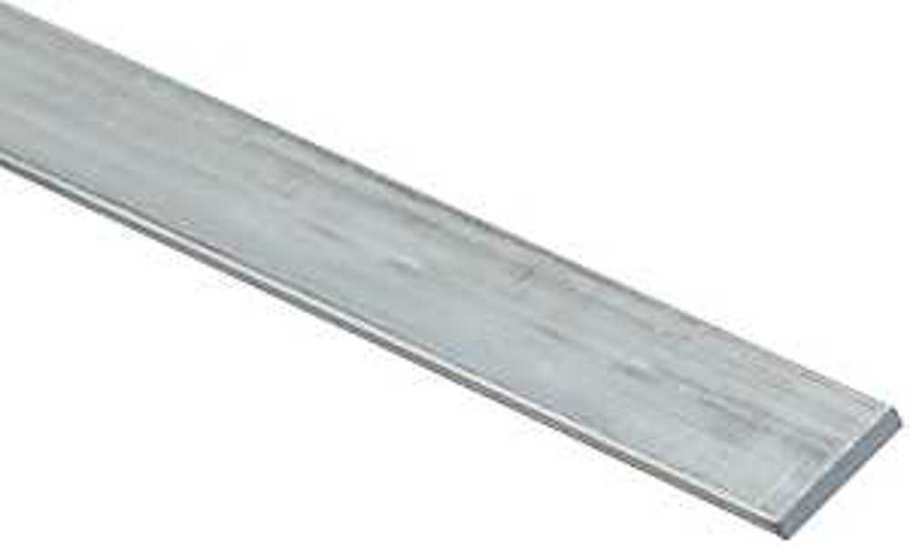 National Hardware N247-049 Aluminum Flat Bar 3/4 In x 72 In x 1/8 In Mill Finish
