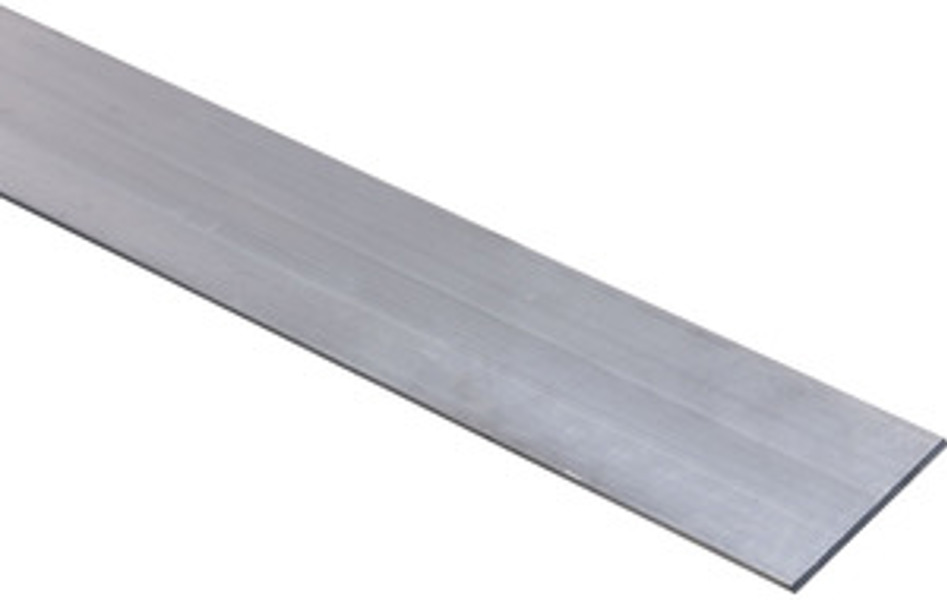 National Hardware N247-130 Aluminum Flat Bar 2x1/8x48 Mill Finish