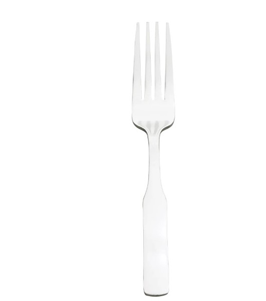 Browne Foodservice 502703 Elegance Dinner Fork 12 Pack Satin Finish Stainless Steel