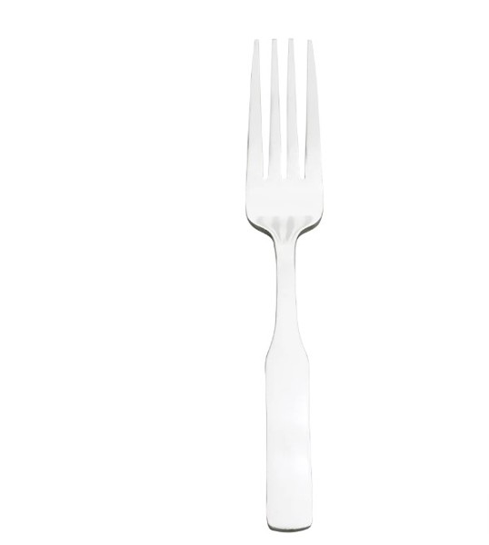 Browne Foodservice 502710 Satin Finish Salad Fork 12 Pack 18/0 Stainless Steel