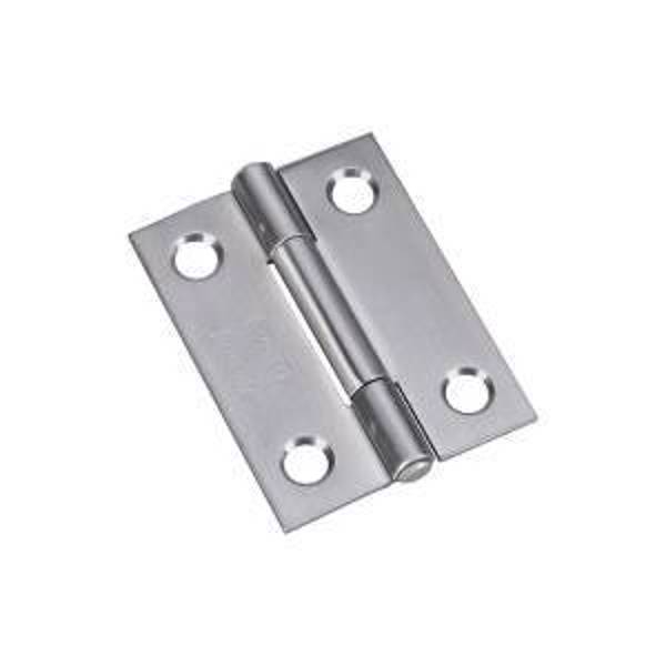 National Hardware N348-987 Narrow Hinge 2 In Frame Leaf Stainless Steel