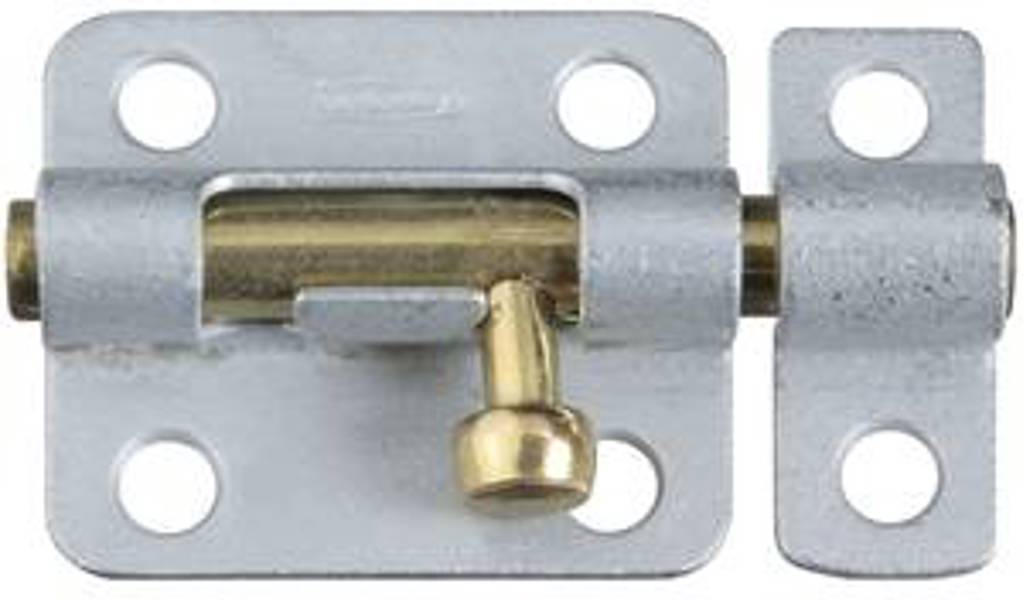 National Hardware N151-878 Barrel Bolt 3 In Steel Galvanized