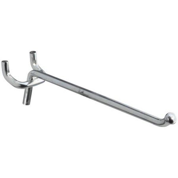 National Hardware N235-259 Single Hook 8 In Zinc