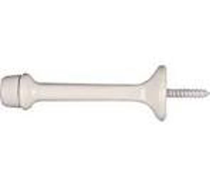National Hardware N248-419/V236 Rigid Door Stop 3 Inch White
