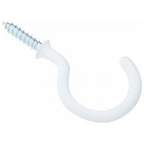 National Hardware N248-450 Cup Hook 1-1/2 In Steel Vinyl Coated