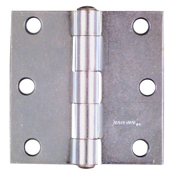 National Hardware N261-644 Top Hinge 3X3 In Frame Leaf Steel Zinc 50 Lb