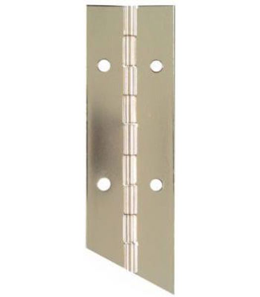 National Hardware N265-389 Continuous Hinge 1-1/2X12 In Nickel