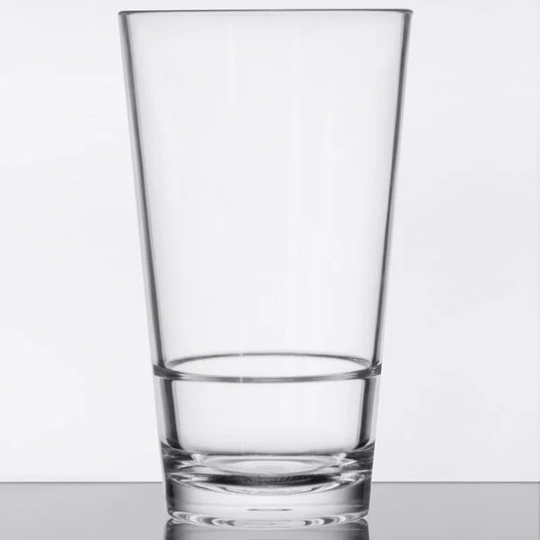 G.E.T S-17-CL Plastic Mixing Pint 16 Oz