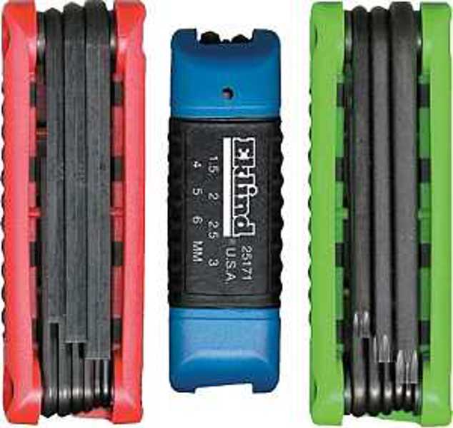 Eklind Tool 25024 Ergo Hex Key Set 3 Piece 24 Pieces Black