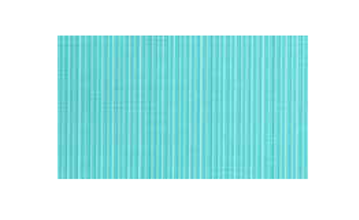 LINNEA Aqua Rib Vinyl Placemat