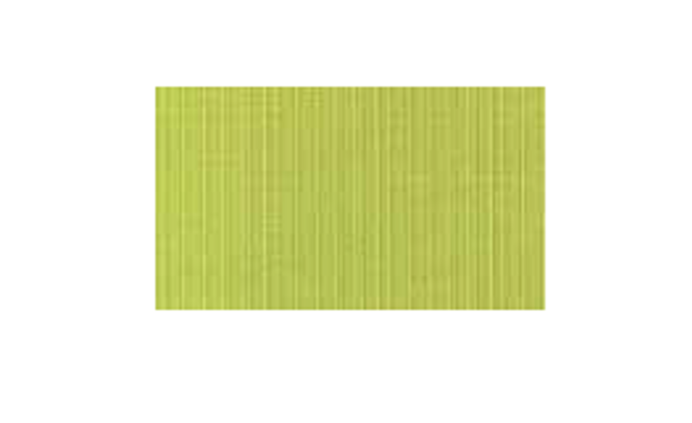HARMAN 4954604 Placemat Green Vinyl 13x19 Rectangle