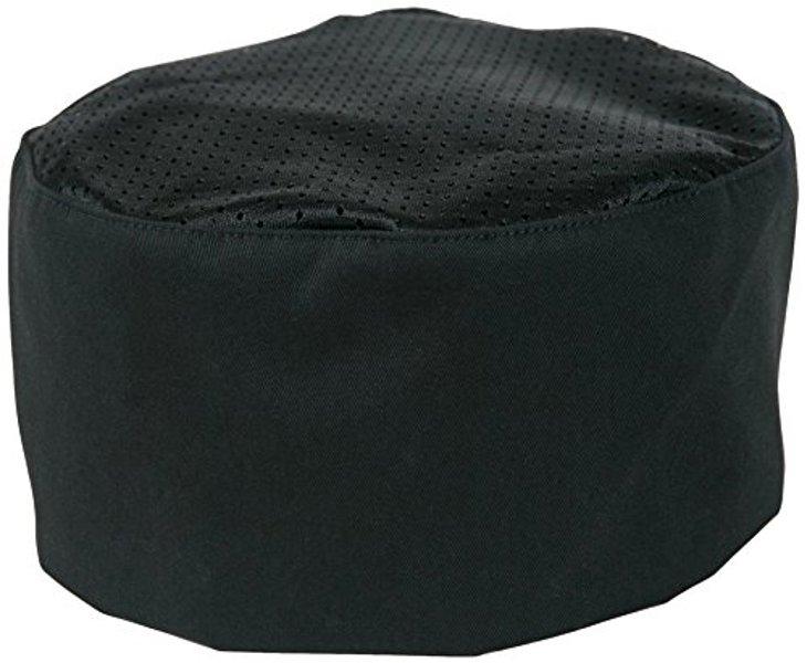 Mercer Culinary M60070BK Baker's Skull Cap Black